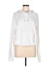 Forever 21 White Pullover Hoodie Size L - photo 1
