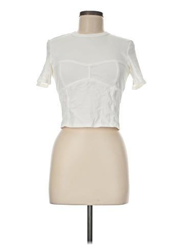 Aqua Short Sleeve Turtleneck (view 1)