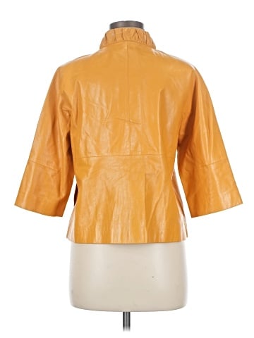 Lafayette 148 New York Leather Jacket (view 2)