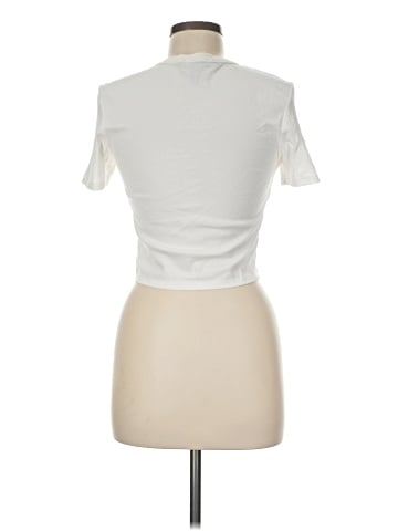 Aqua Short Sleeve Turtleneck (view 2)