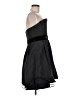 BCBGMAXAZRIA 100% Polyester Polka Dots Black Cocktail Dress Size 8 - photo 4
