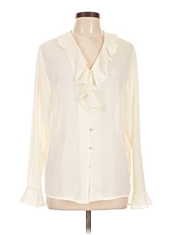 Karen Scott Long Sleeve Blouse (view 1)