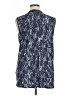 Three Dots Blue Sleeveless Button-Down Shirt Size 1X - photo 2
