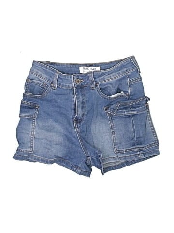 Wax Jean Denim Shorts (view 1)