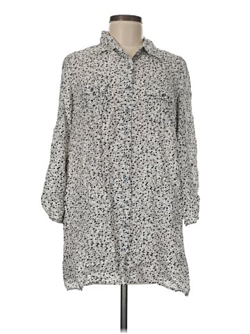 Gerard Darel 3/4 Sleeve Silk Top (view 1)