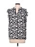 Ann Taylor Black Sleeveless Blouse Size L - photo 1