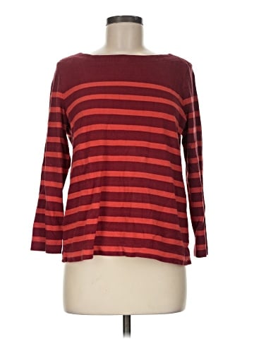 Ann Taylor LOFT 3/4 Sleeve T-Shirt (view 1)