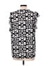 Ann Taylor Black Sleeveless Blouse Size L - photo 2