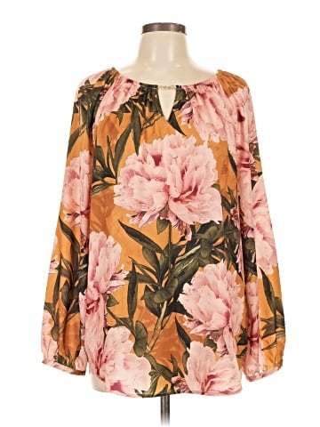 Chico's Long Sleeve Blouse (view 1)