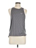 Nike 100% Polyester Gray Active Tank Size M - photo 1