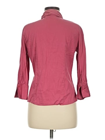 Cato 3/4 Sleeve Button-Down Shirt (view 2)