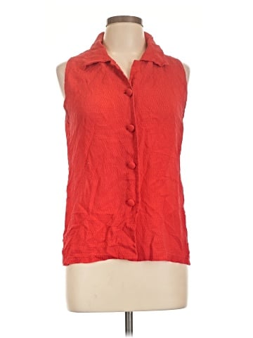 Henri Bendel Sleeveless Silk Top (view 1)