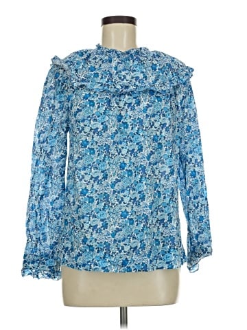 Liberty Art Fabrics for J.Crew Long Sleeve Blouse (view 1)