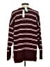 Sanctuary 100% Polyester Stripes Burgundy Pullover Sweater Size S - photo 2