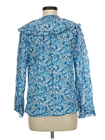 Liberty Art Fabrics for J.Crew Long Sleeve Blouse (view 2)