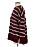 Sanctuary 100% Polyester Stripes Burgundy Pullover Sweater Size S - photo 5
