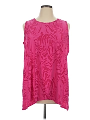 LOGO by Lori Goldstein Sleeveless T-Shirt (view 1)
