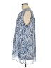 Cristina B. 100% Polyester Blue Sleeveless Blouse Size M - photo 5