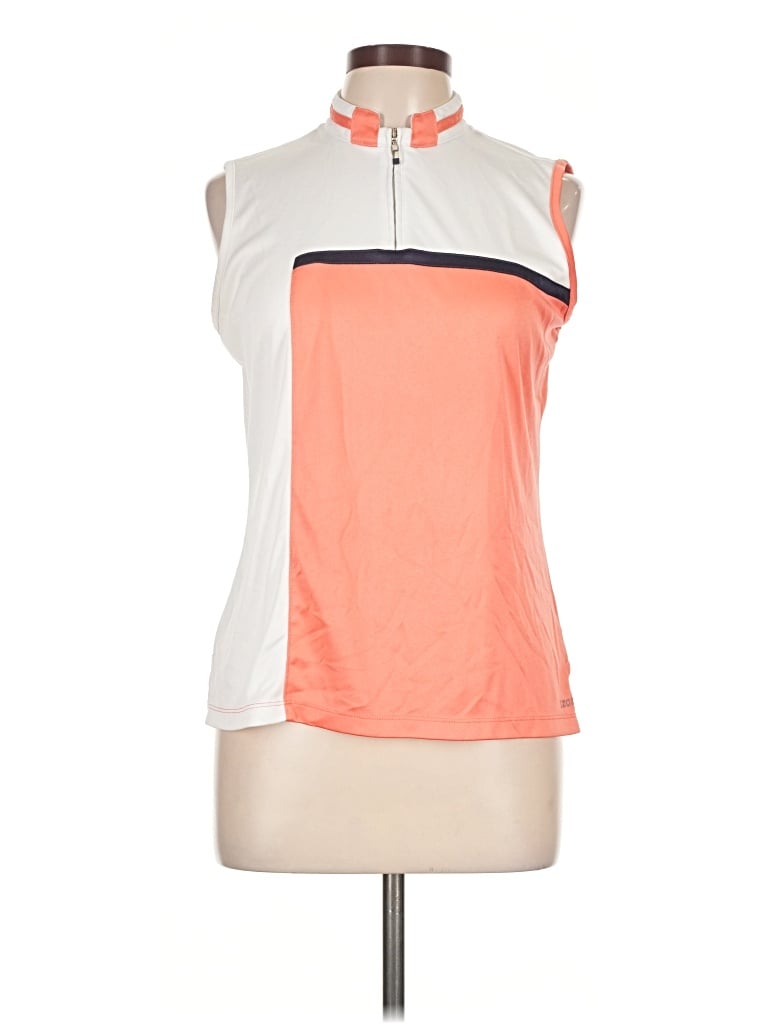 Pre-owned Izod Vest In Orange