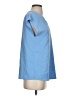 Unbranded 100% Polyester Blue Short Sleeve Blouse Size S - photo 4