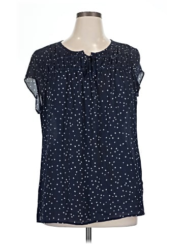 Croft & Barrow Short Sleeve Blouse (view 1)