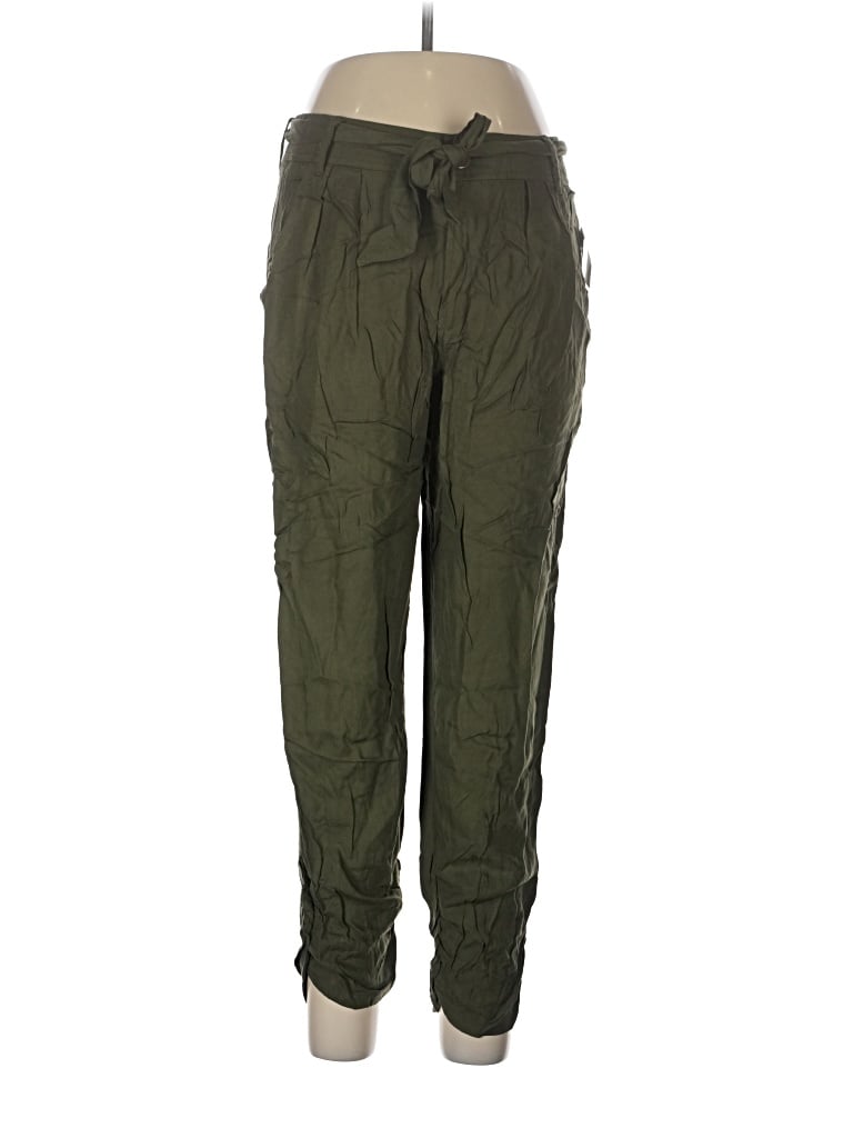 Simply Styled Cargo Pants In Green