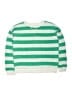 Hanna Andersson 100% Cotton Stripes Green Sweatshirt Size 12 - photo 1