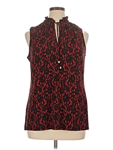 MICHAEL Michael Kors Sleeveless Blouse (view 1)