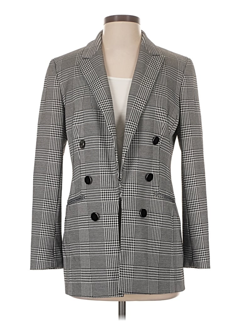 Pre-owned Bar Iii Blazer Jacket In Gray