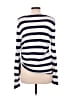 Crown & Ivy Stripes White Pullover Sweater Size L - photo 2