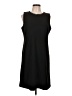 DKNY Solid Black Cocktail Dress Size 12 - photo 1
