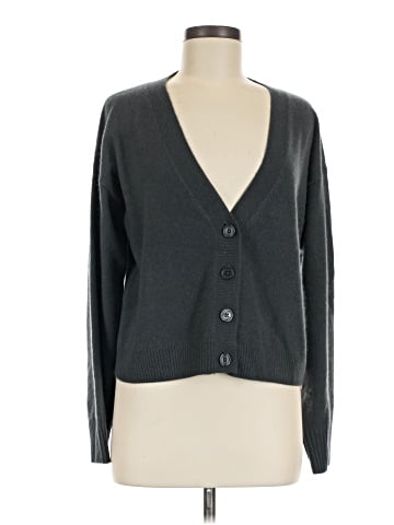 Aqua Cashmere Cardigan (view 1)
