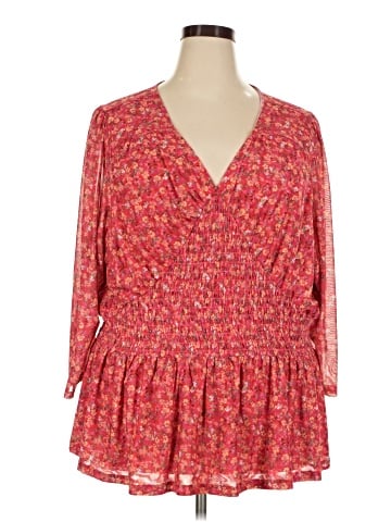 Lane Bryant 3/4 Sleeve Blouse (view 1)
