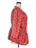 Lane Bryant Red 3/4 Sleeve Blouse Size 26/28 - photo 4