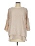 Assorted Brands 100% Polyester Tan 3/4 Sleeve Blouse Size M - photo 1