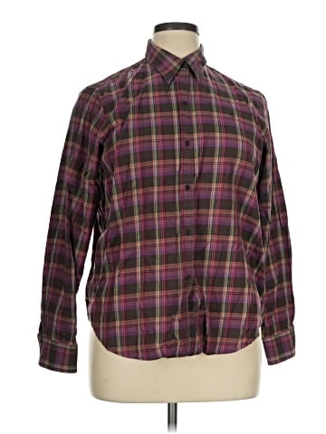 Lauren by Ralph Lauren Long Sleeve Button-Down Shirt (view 1)