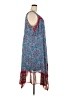 Catherines 100% Polyester Paisley Blue Casual Dress Size 3X - photo 4