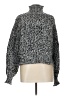 H&M Tweed Gray Turtleneck Sweater Size L - photo 1