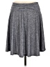 Max Studio Chevron-herringbone White Gray Casual Skirt Size L - photo 2
