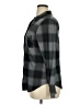 No Comment Plaid Black Long Sleeve Blouse Size XL - photo 5