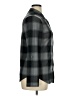 No Comment Plaid Black Long Sleeve Blouse Size XL - photo 4