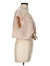 Unbranded 100% Polyester Tan Short Sleeve Top Size L - photo 4