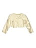 Monkey Wear Hearts Gold Ivory Jacket Size 12 - photo 1