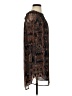 Veronica M. 100% Polyester Animal Print Brown Casual Dress Size S - photo 4