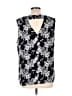 41Hawthorn 100% Polyester Black Sleeveless Blouse Size L - photo 2