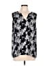 41Hawthorn 100% Polyester Black Sleeveless Blouse Size L - photo 1