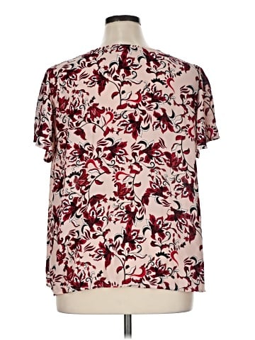 Liz Claiborne Short Sleeve Blouse (view 2)