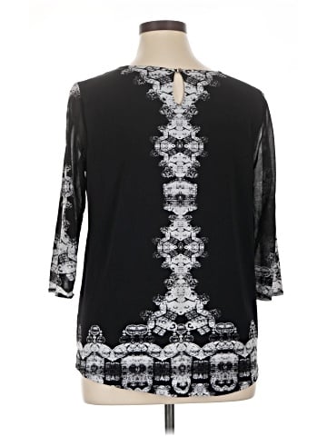 Style&Co 3/4 Sleeve Blouse (view 2)