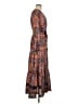 Boemo Paisley Brown Casual Dress Size M - photo 4