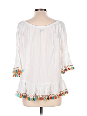 Crown & Ivy 3/4 Sleeve Blouse (view 2)